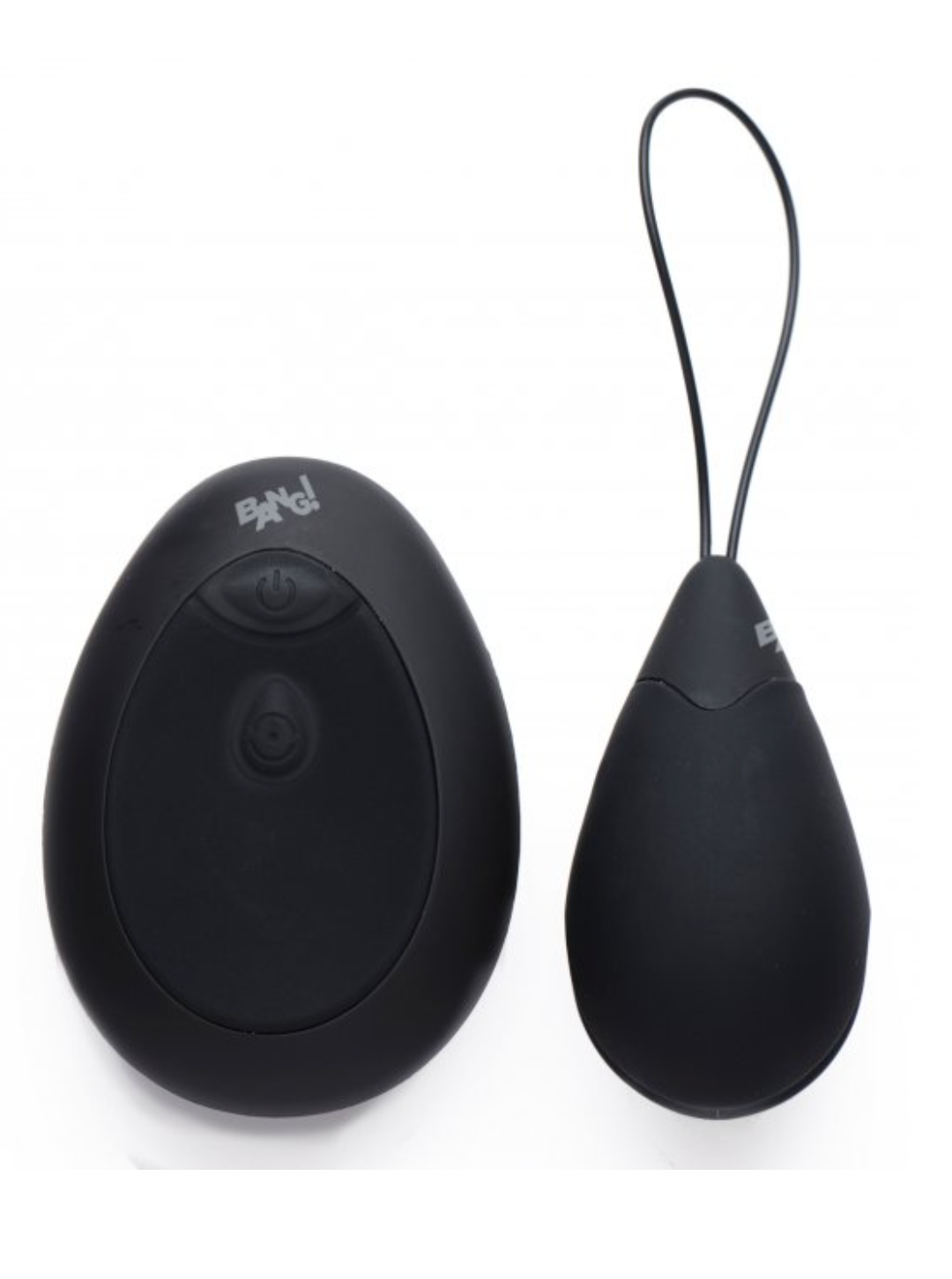 10X Silicone Vibrating Egg - Black 10X Silicone Vibrating Egg - Black