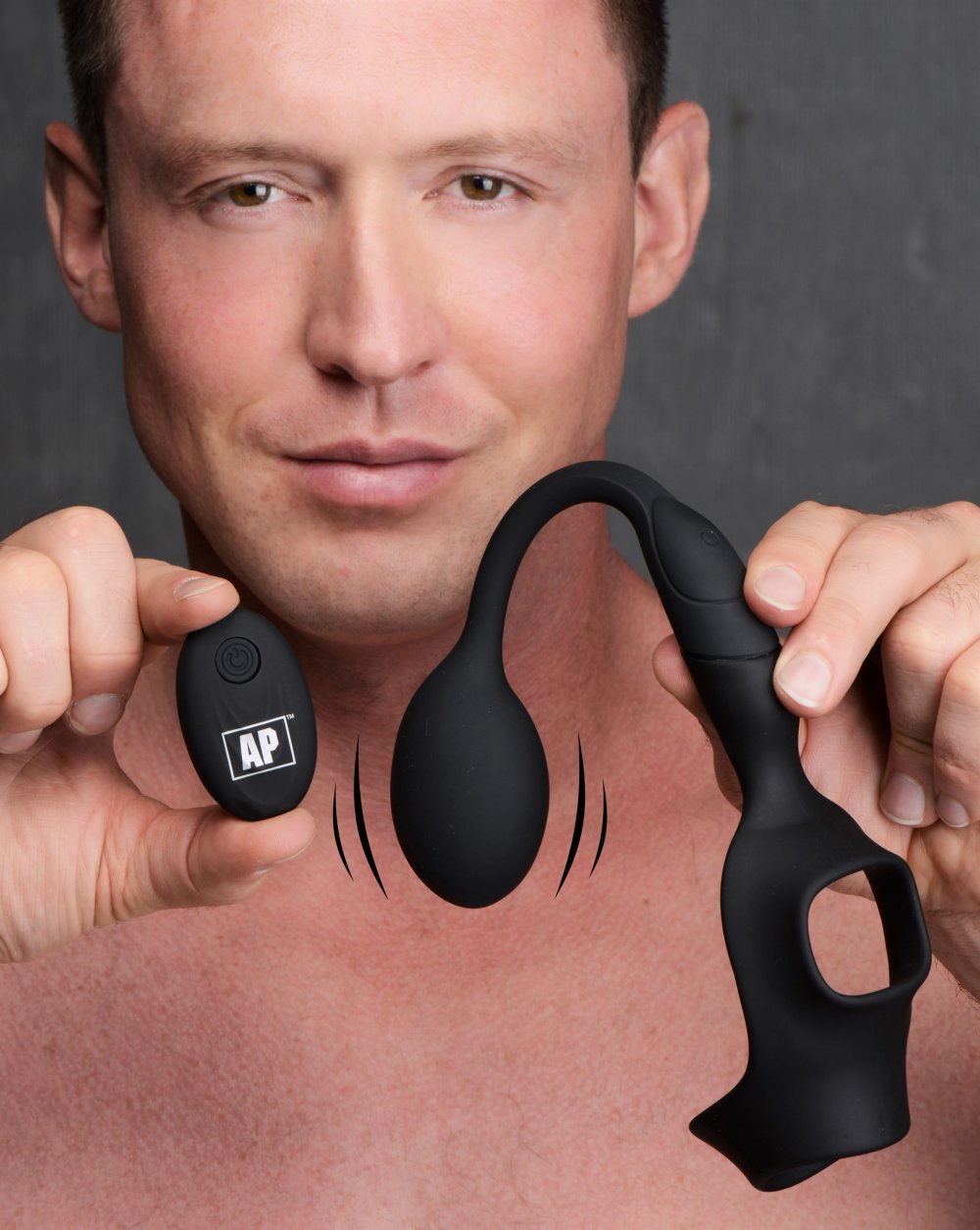 Silicone cock ring | Vibrating anal plug | Life's Little Pleasures LLC