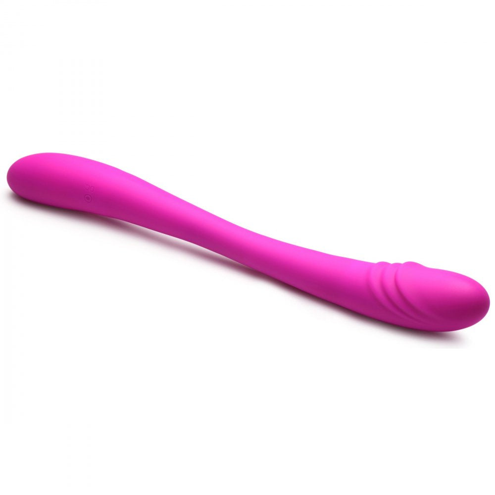 7X Double Team Silicone Double Dildo with Remote 7X Double Team Silicone Double Dildo with Remote