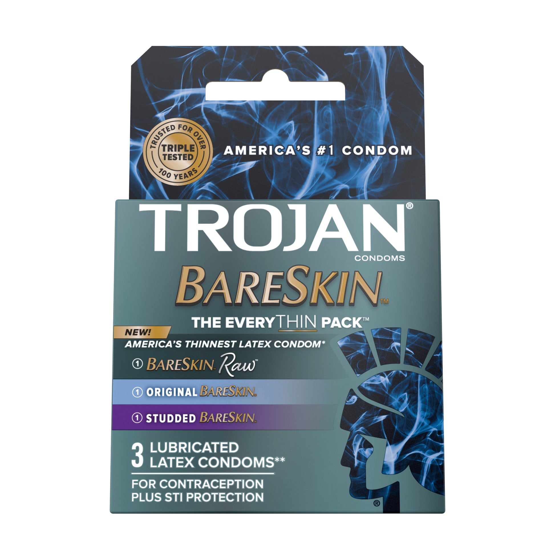 Trojan Bareskin Everythin 3Ct