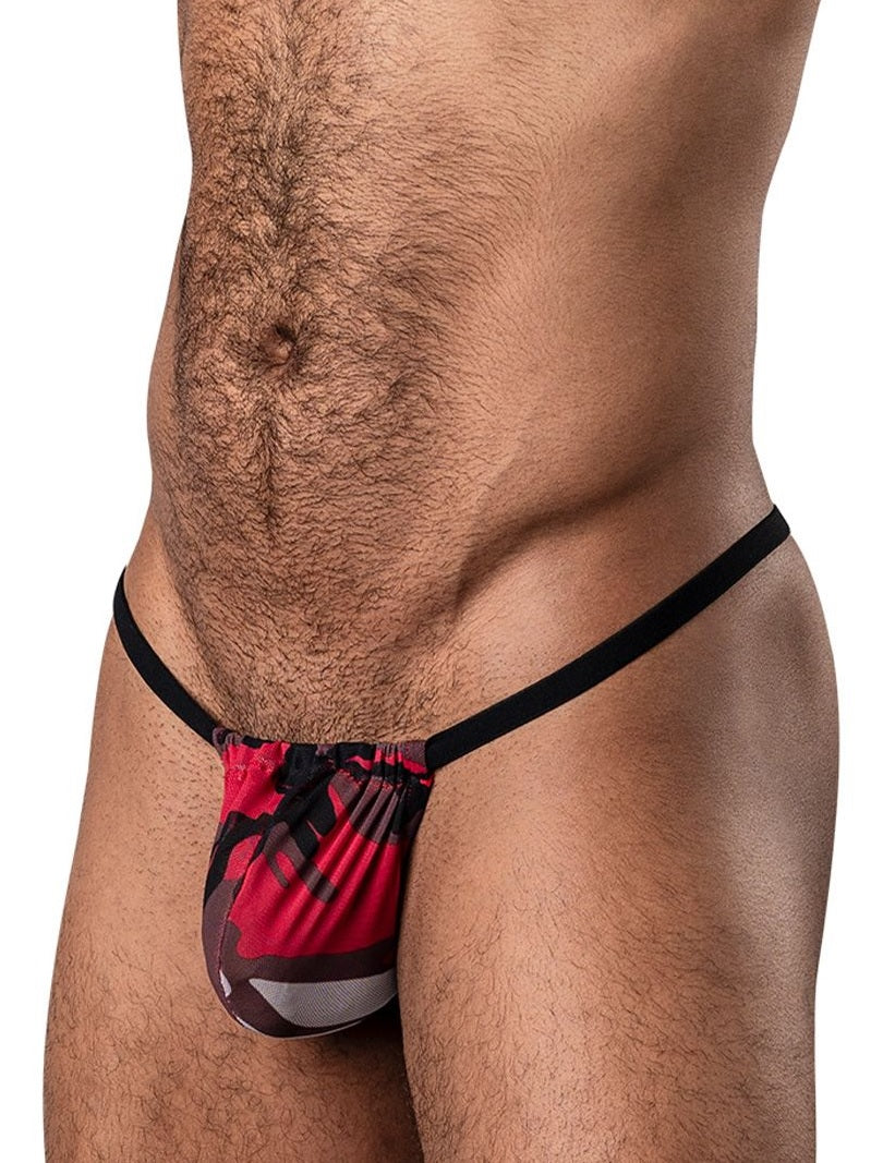 CUMOUFLAGE POSING STRAP RED One Size