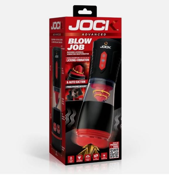 Jock Advanced Blow Job Sucking Licking & Vibrating Masturbato Masturbator