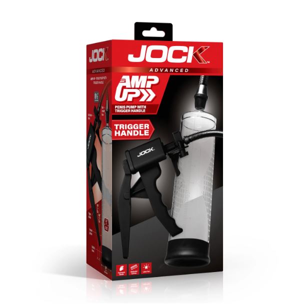Jock Advanced Amp Up Penis Pump W/Trigger Handle