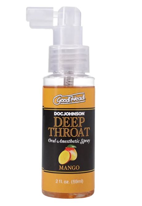 Goodhead Deep Throat Spray Mango
