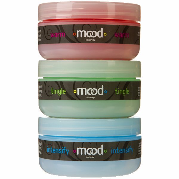 MOOD AROUSAL GELS 3 - 2 OZ JARS (BU)