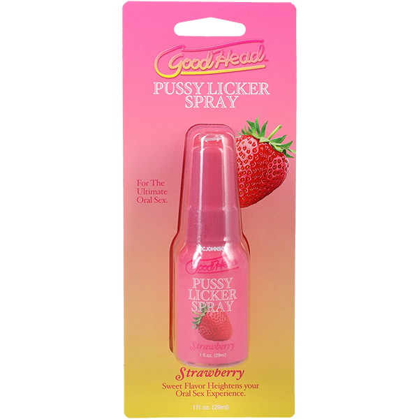 GOODHEAD PUSSY LICKER SPRAY STRAWBERRY