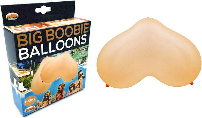 Boobie Balloon 6Pc
