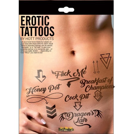 Adult Tattoo'S Assorted Pack