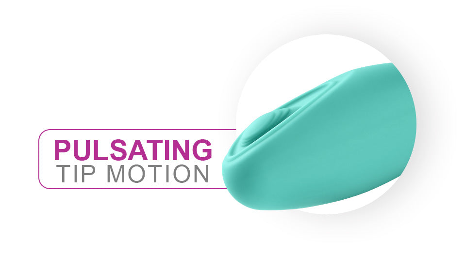Cloud 9 Health & Wellness Wireless Remote Control Egg with Pulsating Motion Teal