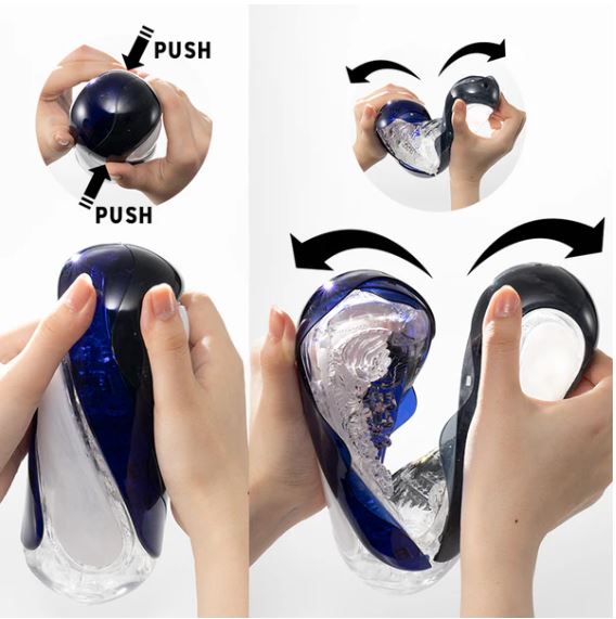 TENGA Flip 360 Midnight Purple