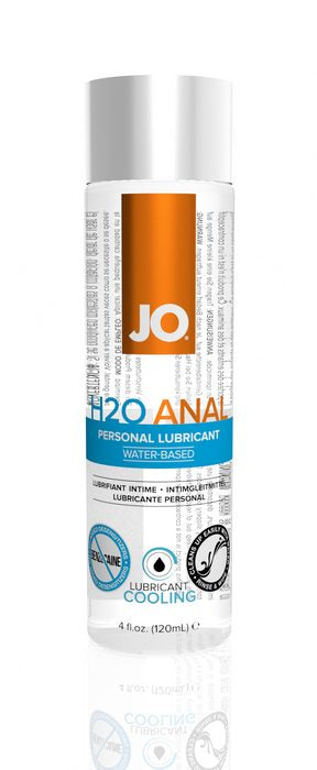 JO Cool H2O Anal 4 oz Lubricant