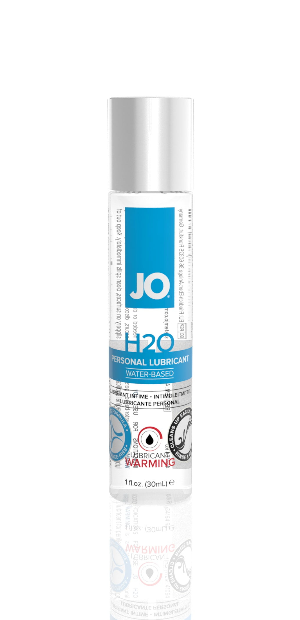 JO H2O Warming Lubricant 1 oz
