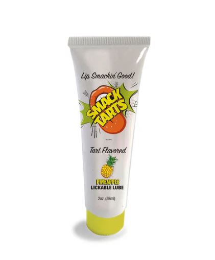 SMACK TARTS LICKABLE LUBE SOUR PINEAPPLE 2 oz