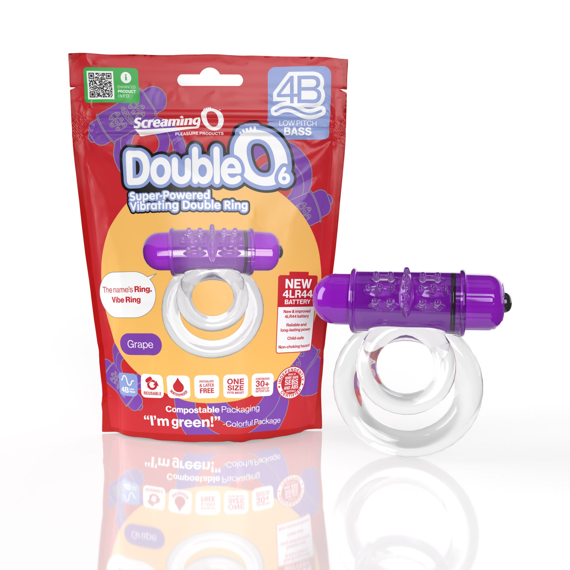 Screaming O 4B Double O 6 Grape (Bass)