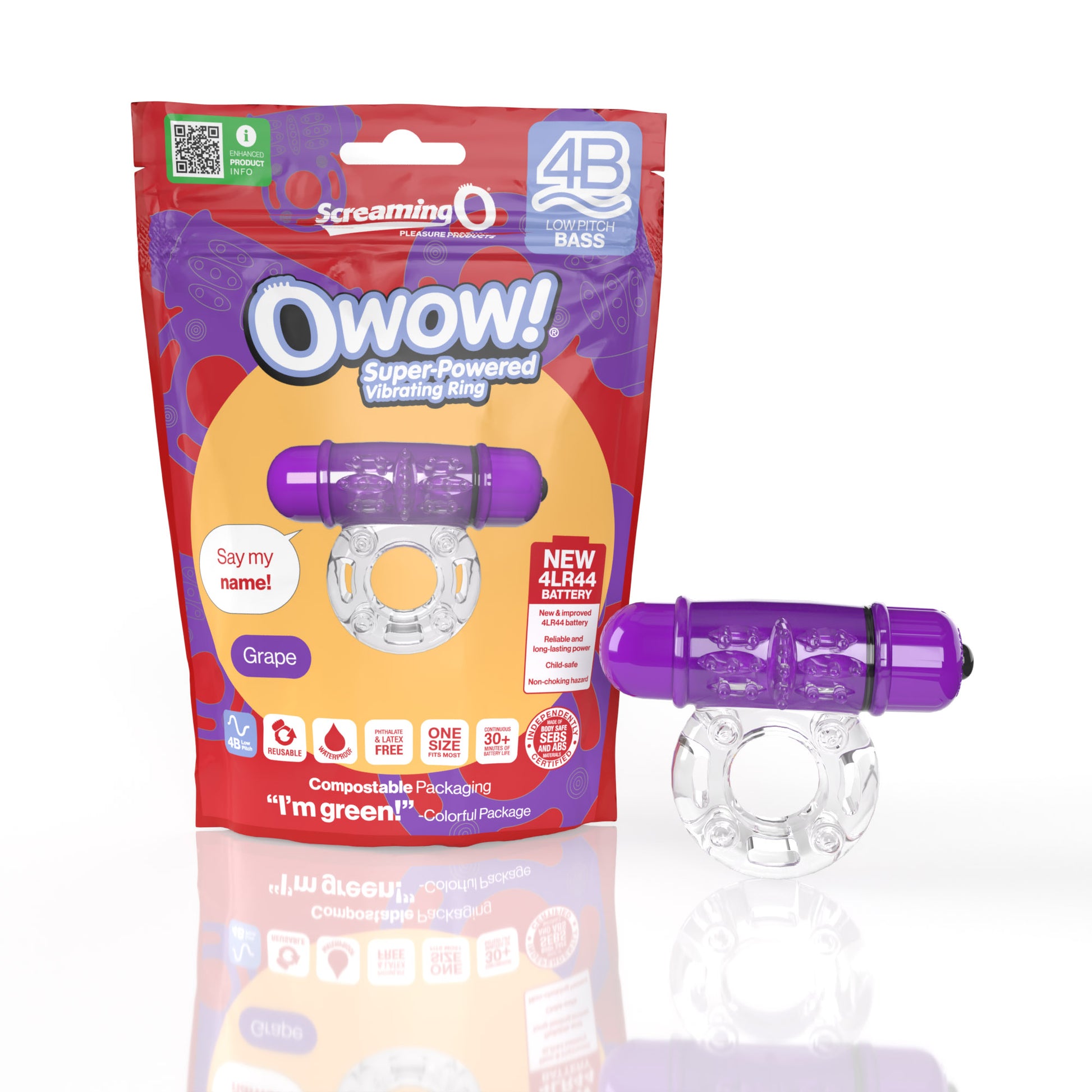 Screaming O 4B Owow Grape (Bass)