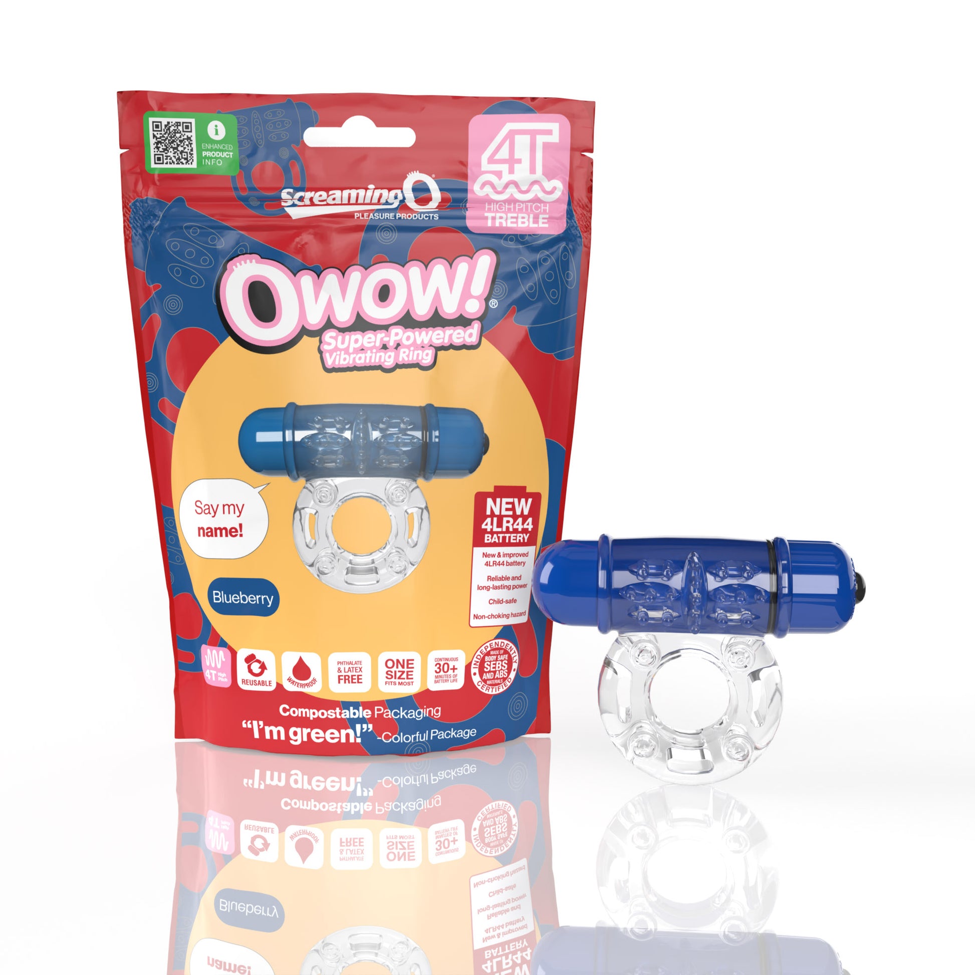 Screaming O 4T Owow Blueberry (Treble)