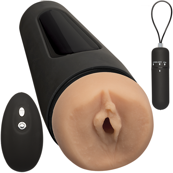 MAN SQUEEZE ORIGINAL VIBRO PUSSY VANILLA