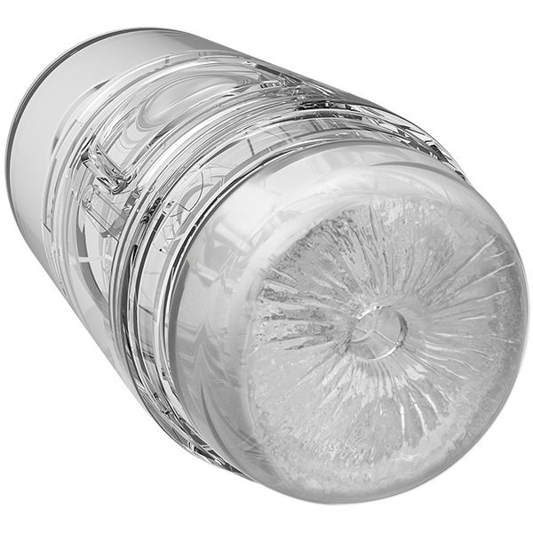 MAIN SQUEEZE POP OFF OPTIX PUSSY & ASS CRYSTAL STROKER