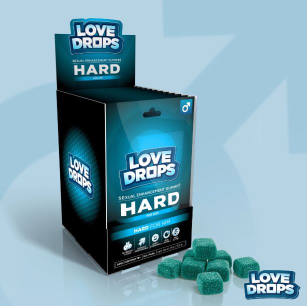 Sexual Enhancement Gummies For Him Hard Pop 12PCS