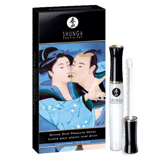 Divine Oral Pleasure Lipgloss Coconut Water 1 oz