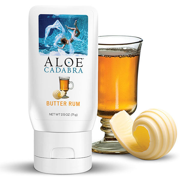 Aloe Cadabra Organic Lube Butter Rum 2.5 oz