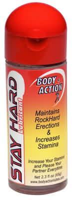 Body Action Stayhard 2.3 oz Bottle