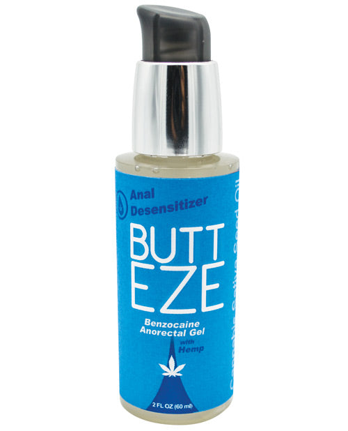 Butt Eze Anal Desensitizer W/ Hemp Seed Oil 2 oz Bottle