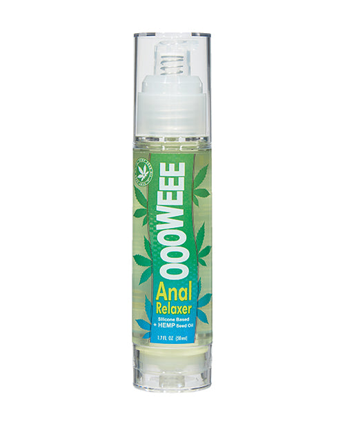 Oooweee Anal Relaxing Silicone Lubricant W/Hemp Seed Oil 1.7Oz