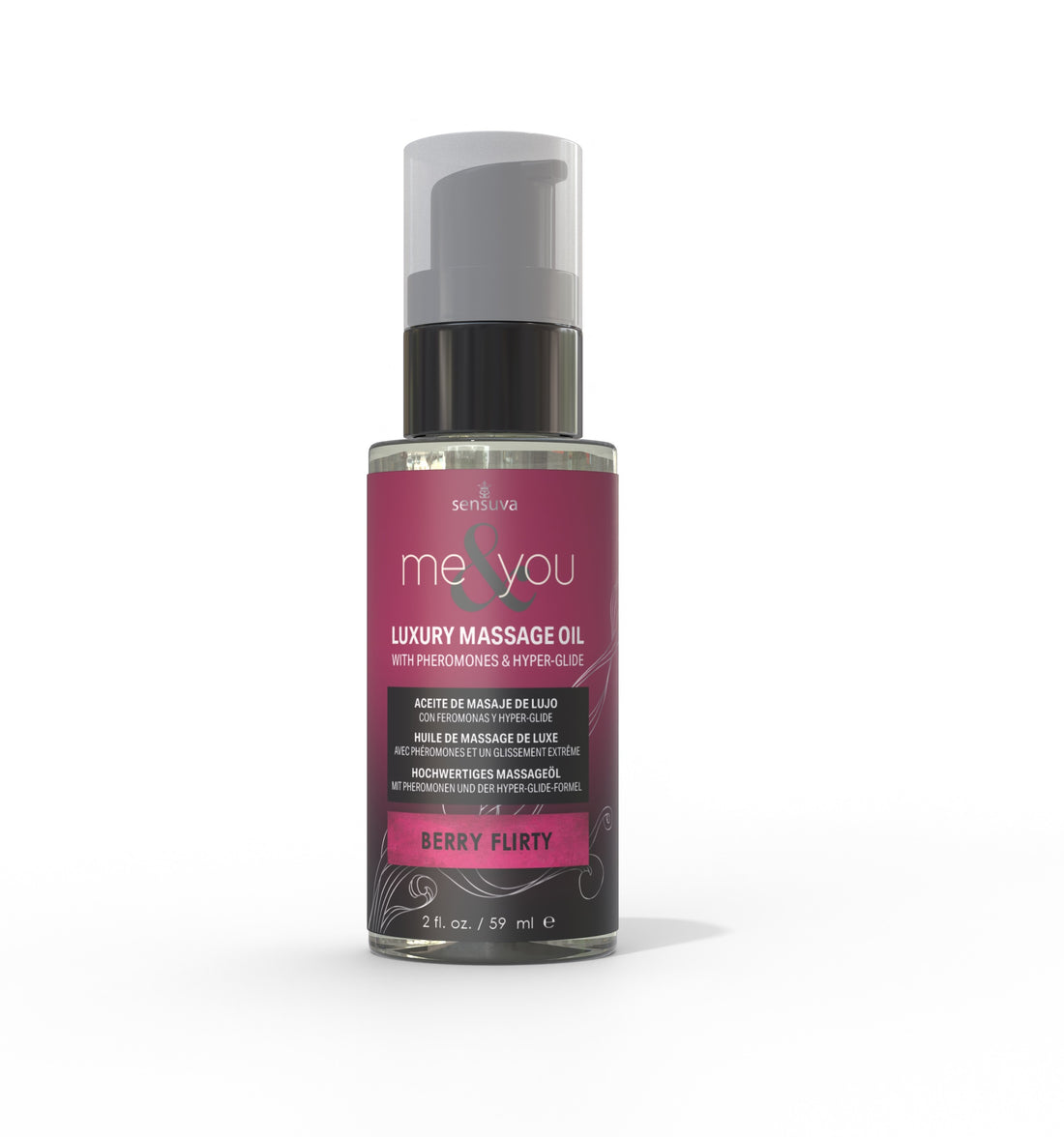 Me & You Massage Oil Berry Flirty 2 oz