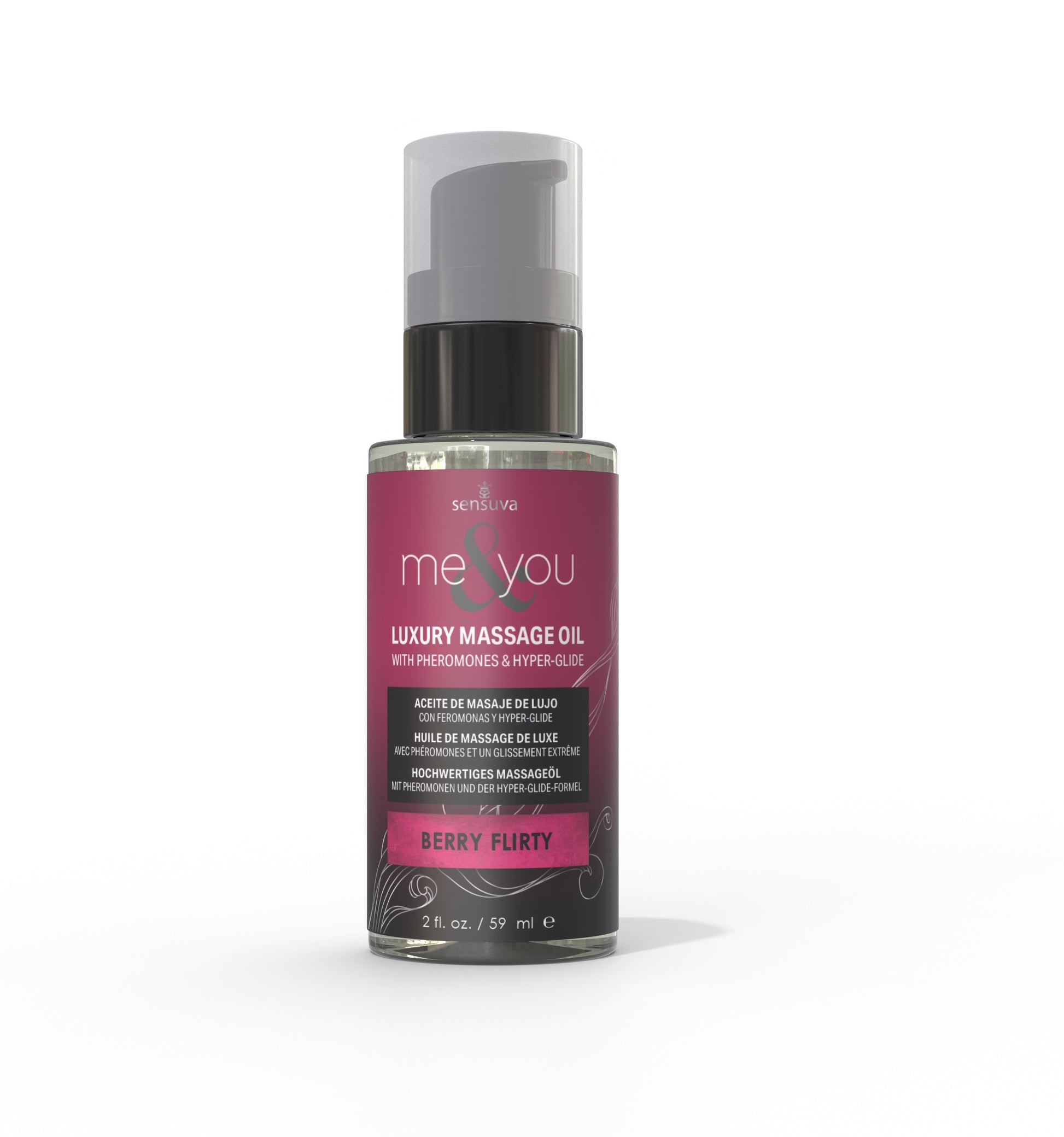 Me & You Massage Oil Berry Flirty 2 oz