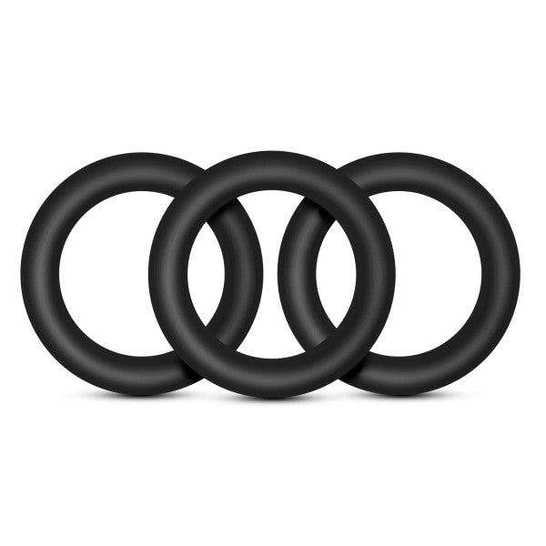 Performance VS2 Pure Premium Silicone Cockrings Small Black