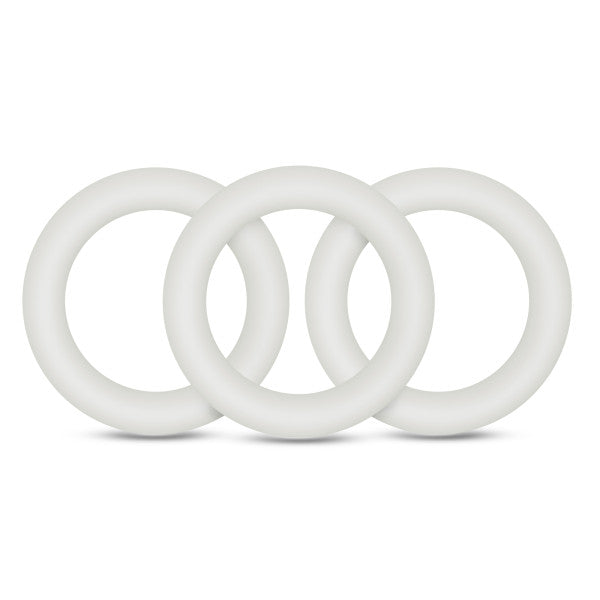 Performance VS2 Pure Premium Silicone Cockrings Small White