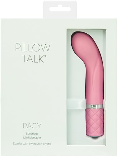 Pillow Talk Racy Vibe with Swarovski Crystal Pink