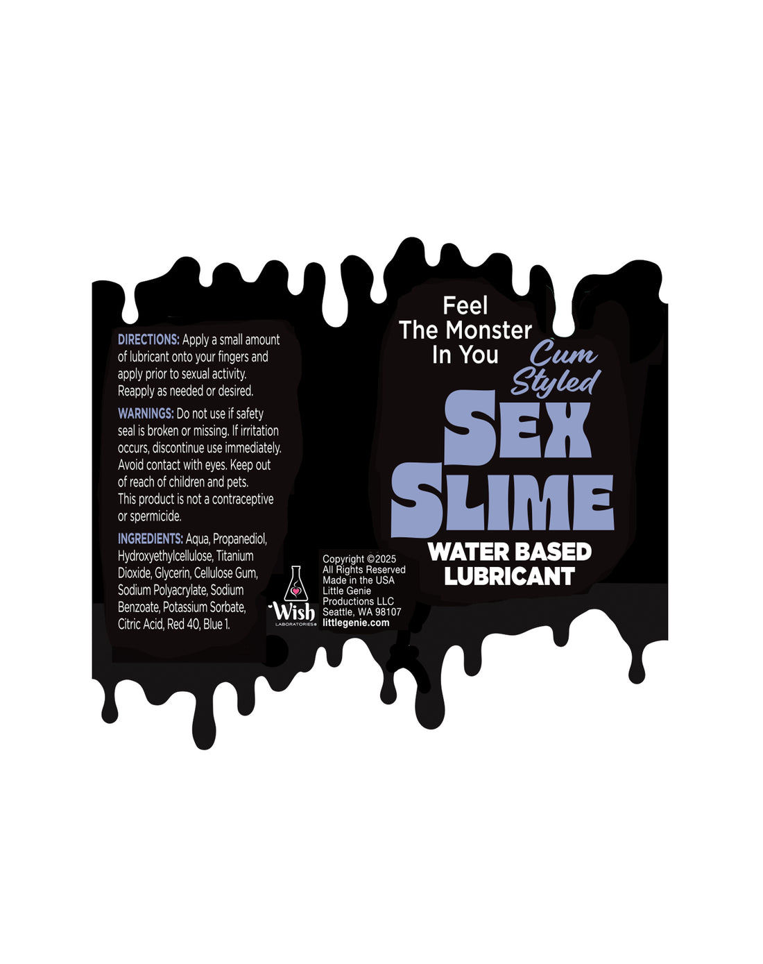 SEX SLIME CUM STYLE PURPLE 4 OZ