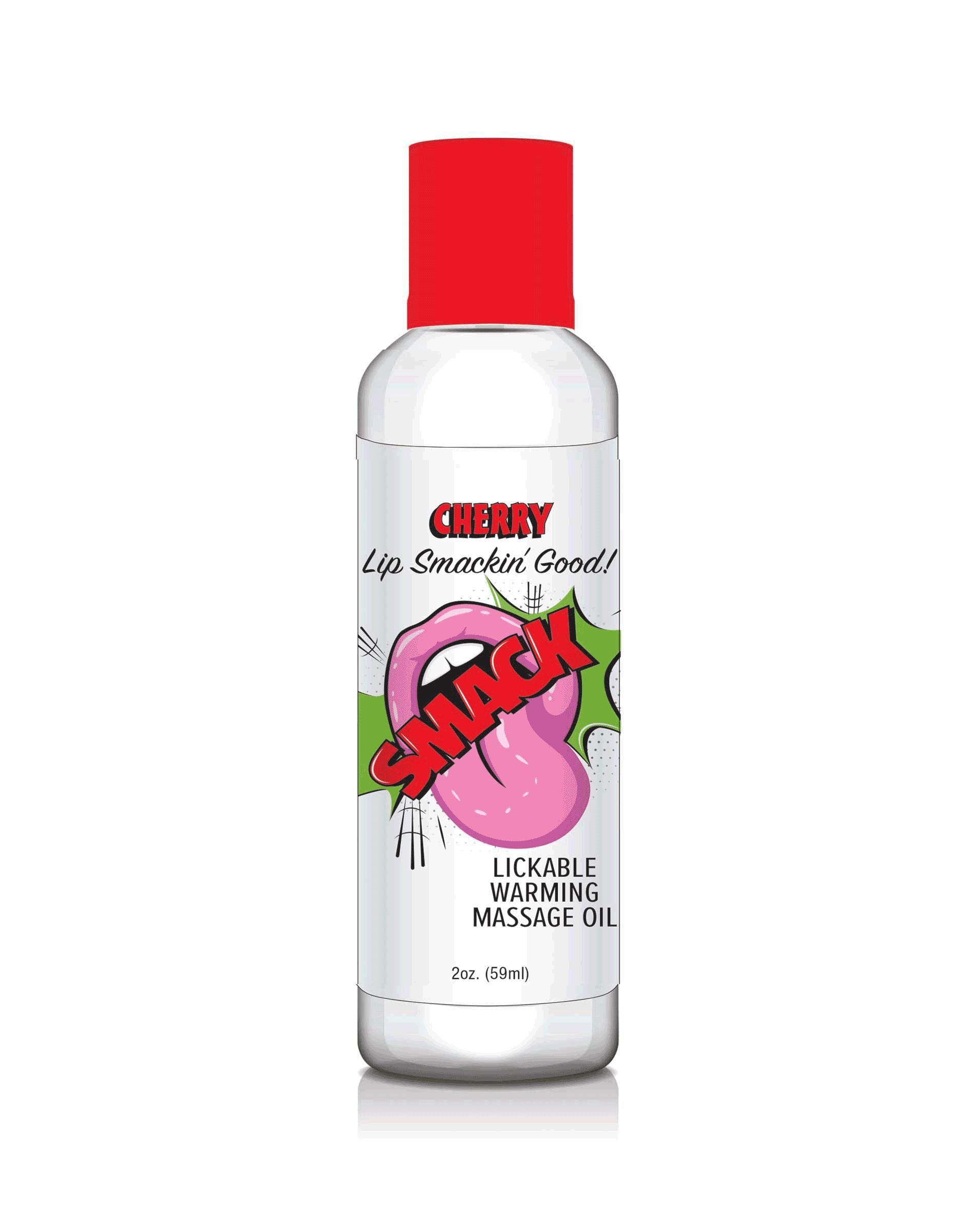 SMACK CHERRY 2 OZ WARMING MASSAGE OIL