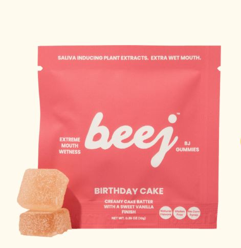 Beej Birthday Cake Mouth Watering Gummy 1Pc