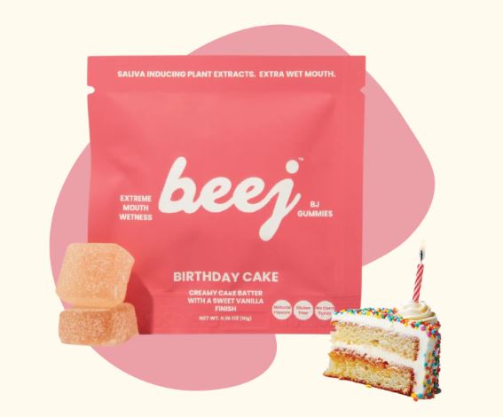 Beej Birthday Cake Mouth Watering Gummies (Box Of 12)
