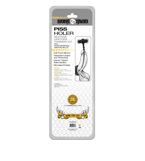Boneyard Piss Holer with Interchangeable Vibrating Bullet