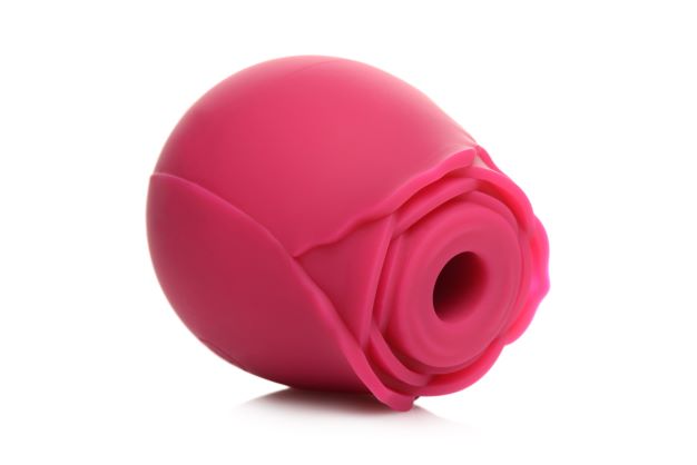Gossip Rose 10X Silicone Clit Suction Stimulator Burgundy