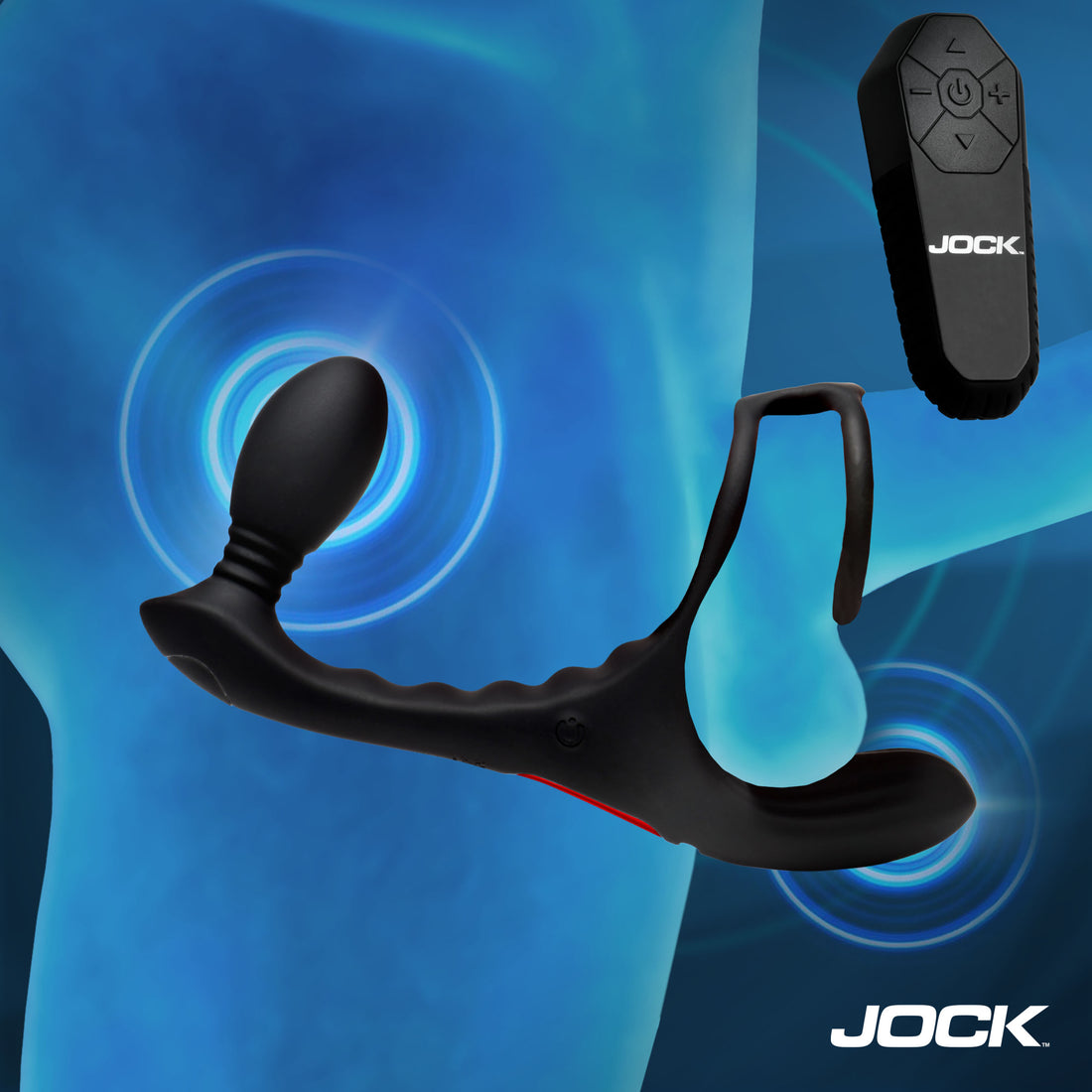 Triple Rush Vibrating C-Ring & Anal Plug with Remote