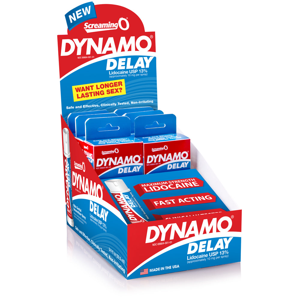 Dynamo Delay Spray 6Pk Pop Box