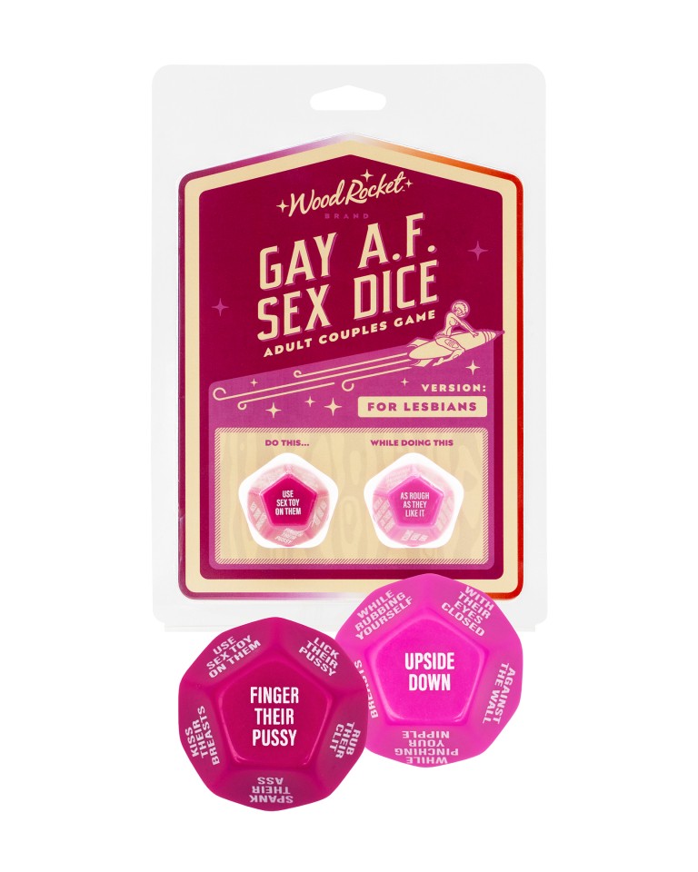 Gay Af Gay Lesbian Sex Dice (Net)