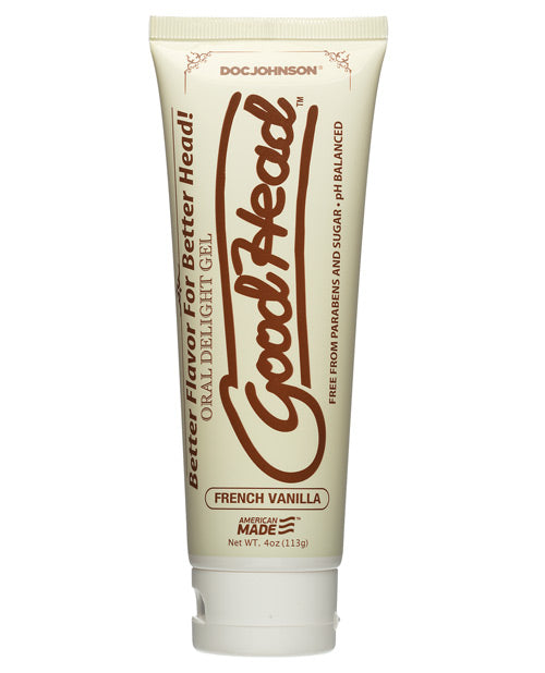 Goodhead Oral Delight Gel 4 oz French Vanilla