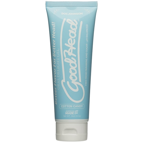 Goodhead Oral Delight Gel 4 oz Cotton Candy (Bulk)