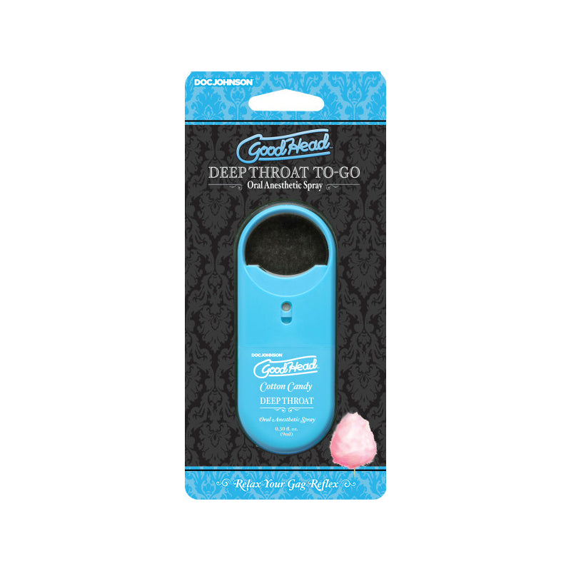 Goodhead Deep Throat Spray To Go .3 oz Cotton Candy