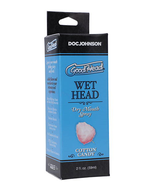 Goodhead Wet Head Dry Mouth Spray Cotton Candy 2 oz