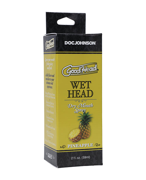 Goodhead Wet Head Dry Mouth Spray Pineapple 2 oz
