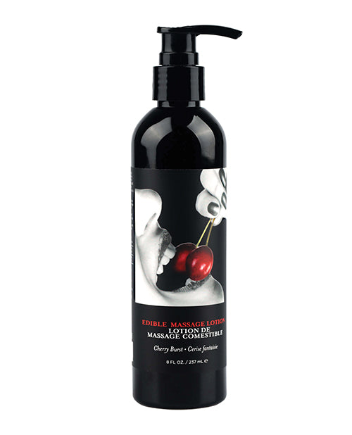 Edible Massage Lotion Cherry 8Oz