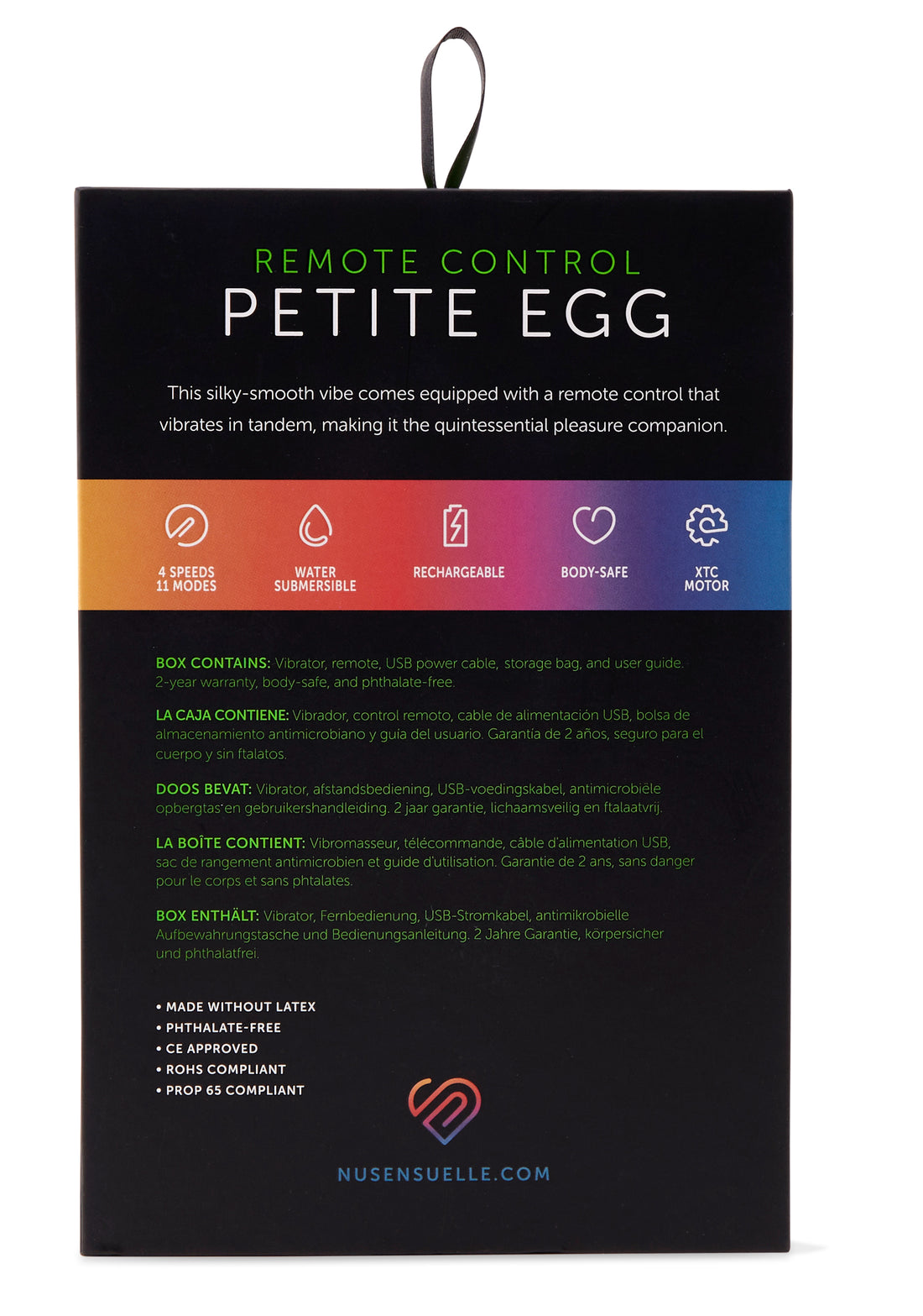 Sensuelle R/C Petite Egg Purple