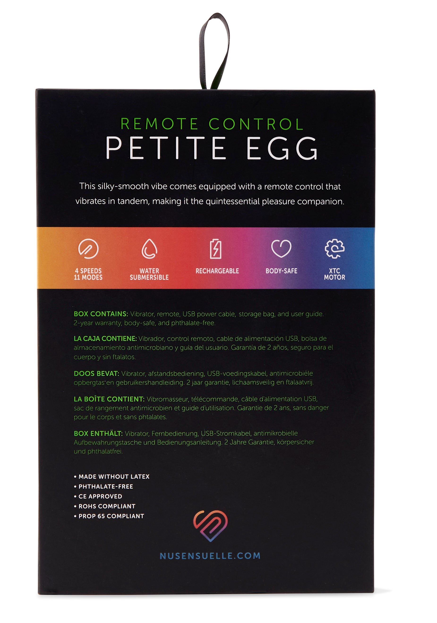 Sensuelle R/C Petite Egg Purple